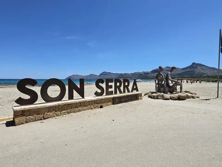 Radwege Mallorca: Son Serra de Marina und Naturstrand Sa Canova auf der Sternfahrt Ariany/Sineu